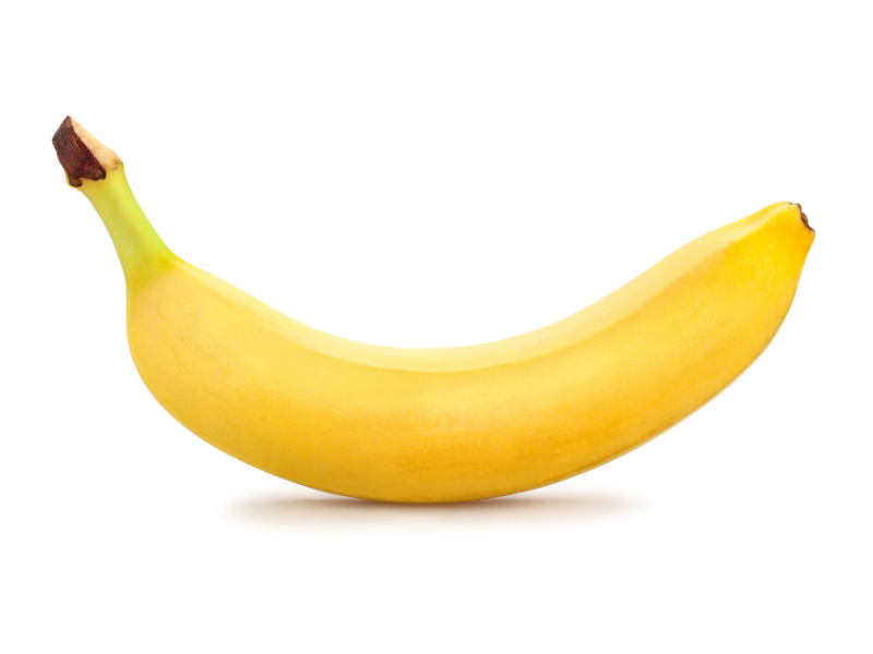 Life Extension Europe: image of banana on white background. 